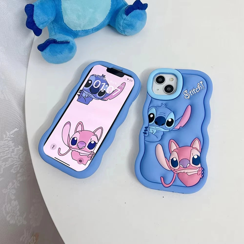 Cute Cartoon Soft TPU Phone Case – iPhone 14, 15 & 16 Series