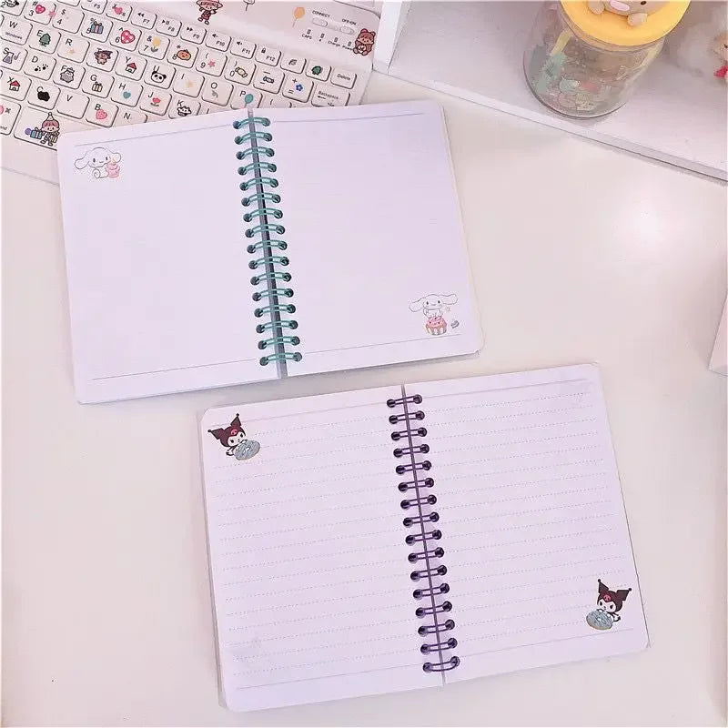 Kawaii Cartoon A6 Notepad – Mini Diary for Students & Everyday Notes