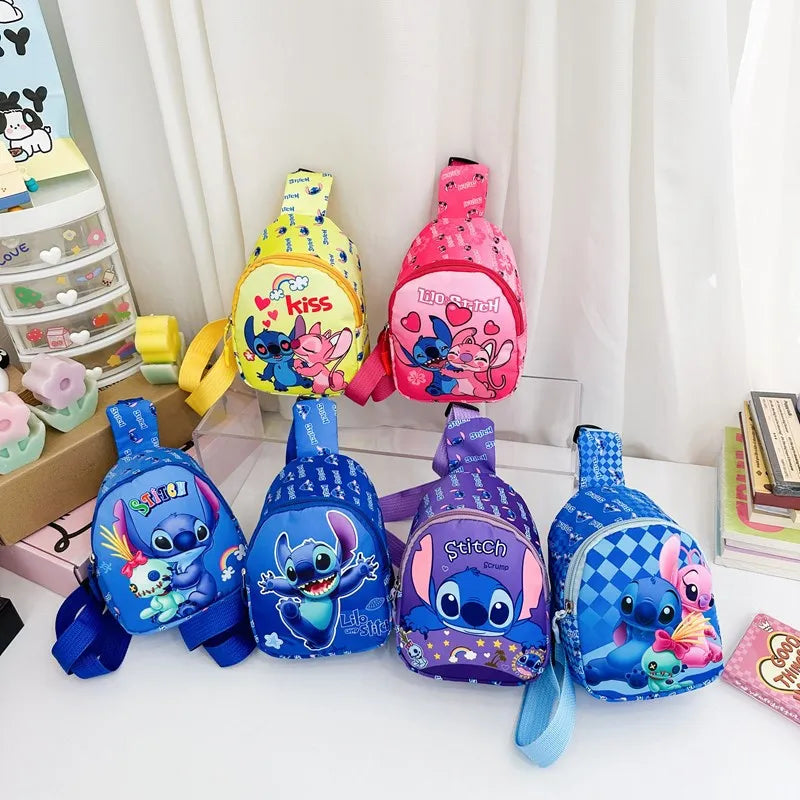 Kawaii Cartoon Chest Bag – Mini Crossbody Waist Pouch for Kids