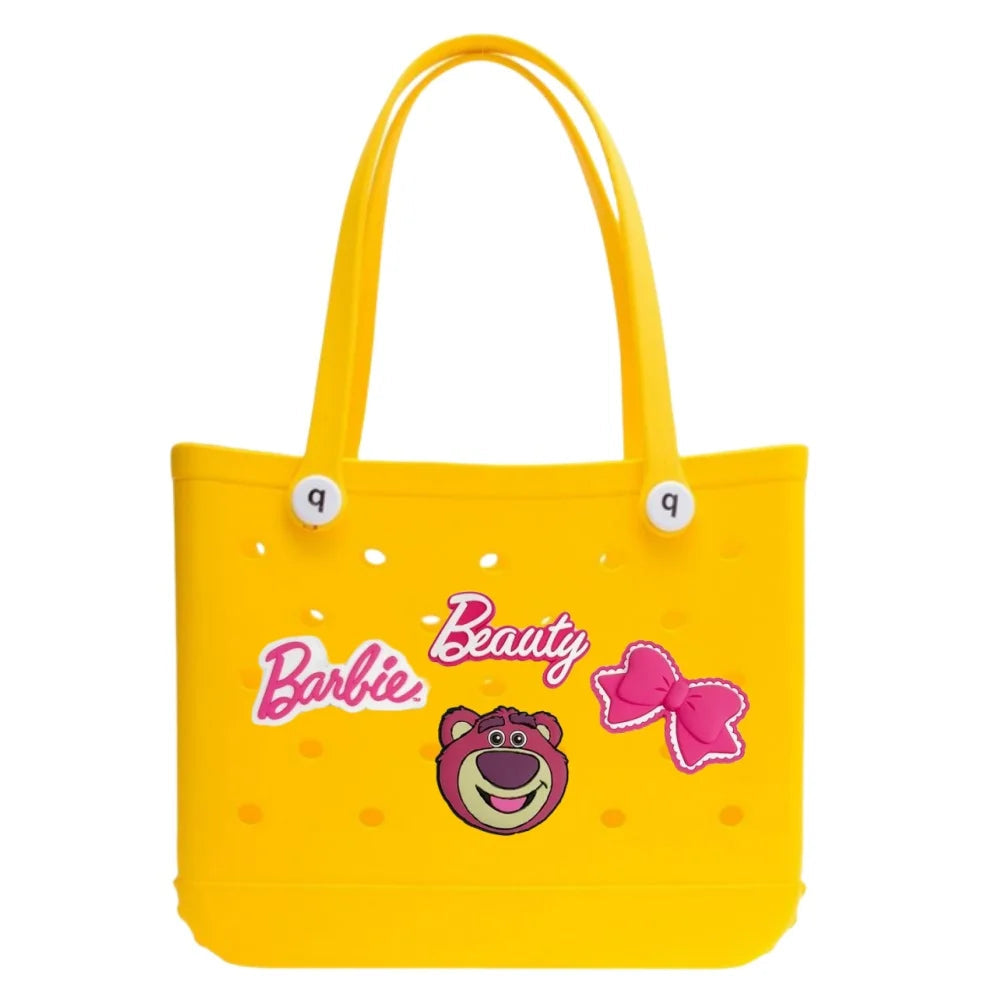 Kawaii Jelly Beach Tote – Waterproof EVA Bag (Medium)