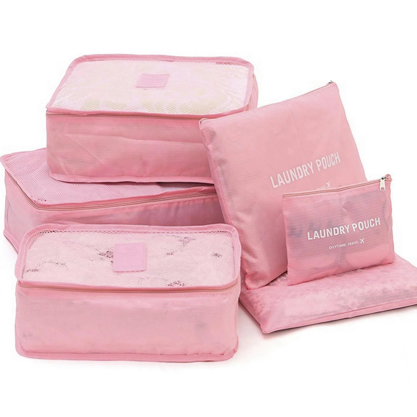 6-Piece Packing Cubes Set – Travel Organizers & Storage Bags