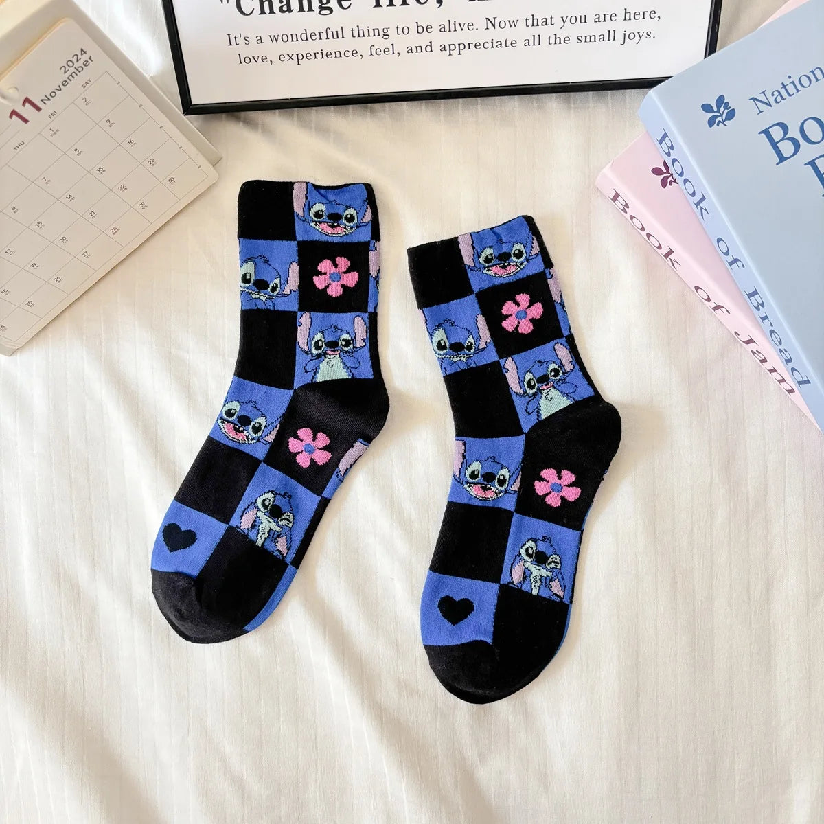 Kawaii Cartoon Knit Socks – Soft Cotton Low-Tube Socks for Everyday Wear