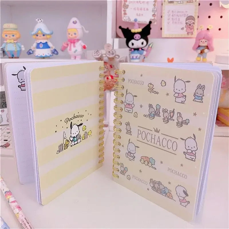 Kawaii Cartoon A6 Notepad – Mini Diary for Students & Everyday Notes
