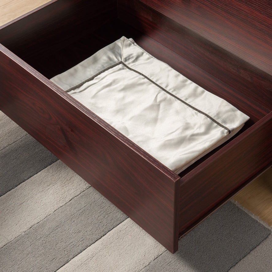 5-Drawer Bedroom Dresser – Mahogany Finish Storage Chest